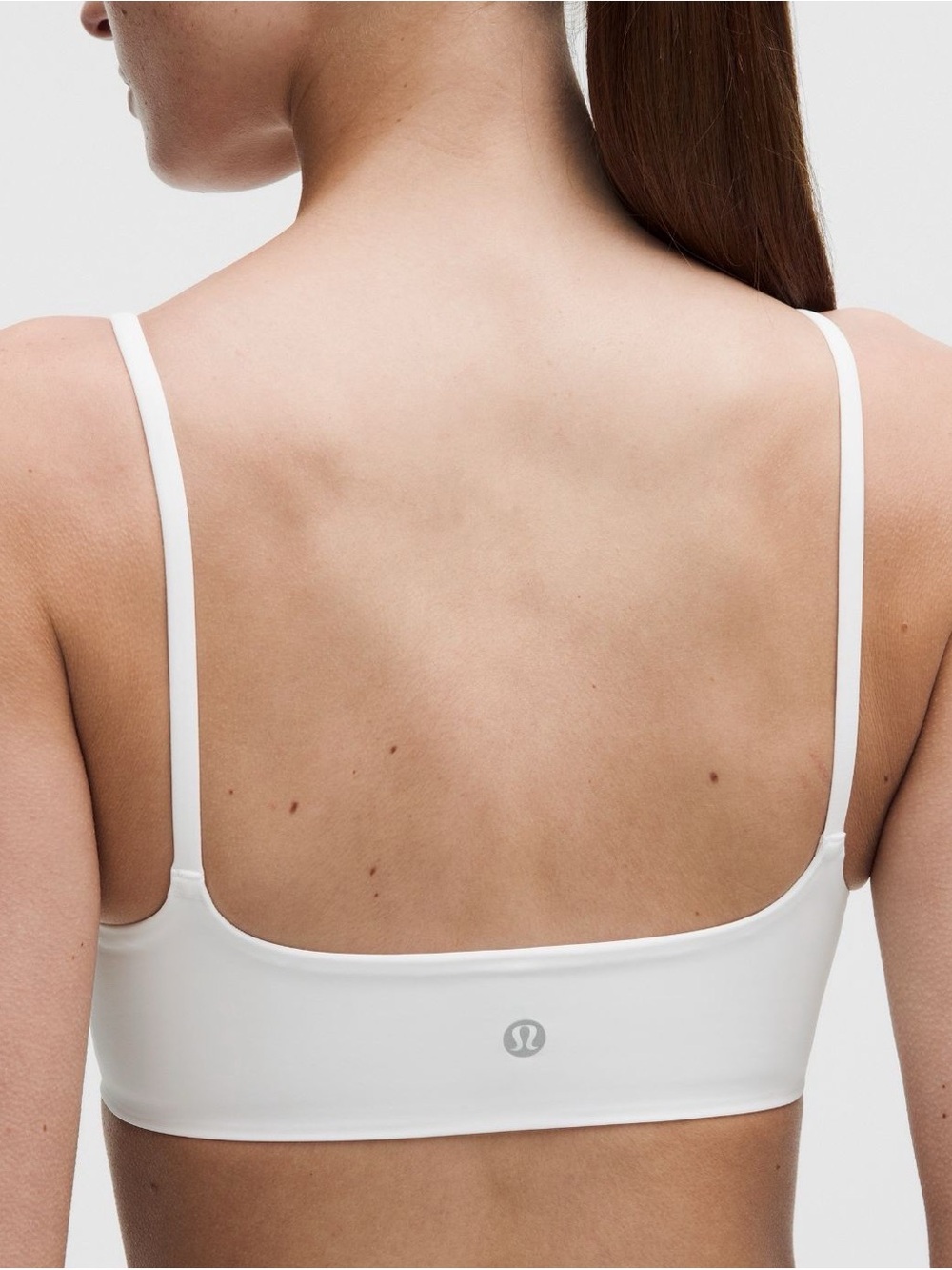 1-1 NWT Size 6 lululemon Like a Cloud Spaghetti Strap Bra A/B Cup,Wht - Picture 4 of 10